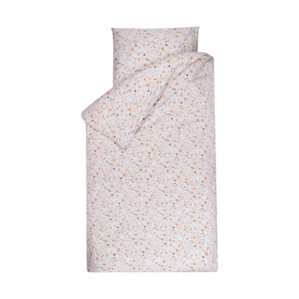 Bink Bedding Saar Dekbedovertrek - 120 x 150 cm - Bloemen en Vogels