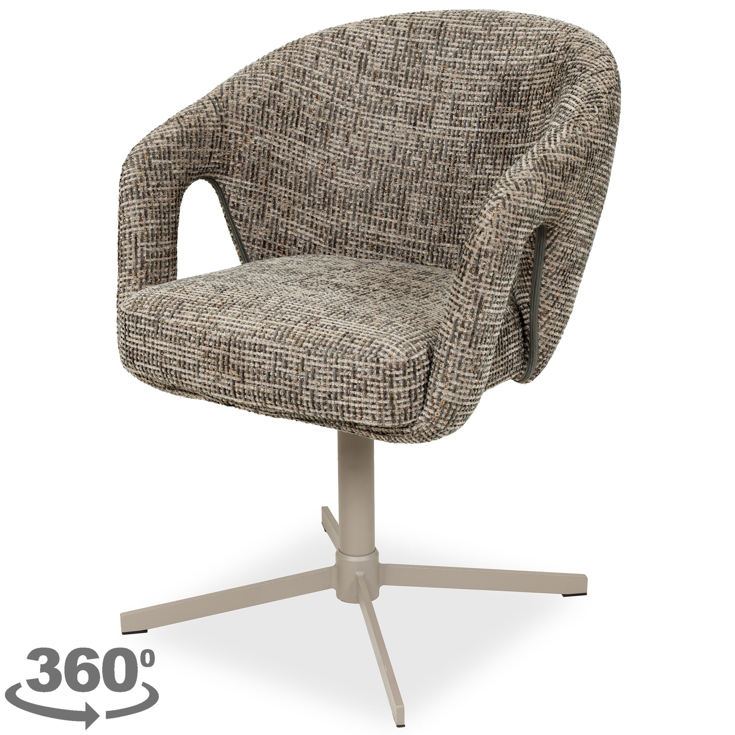 Eetkamerstoel Bokat B60 x D58 x H79 cm