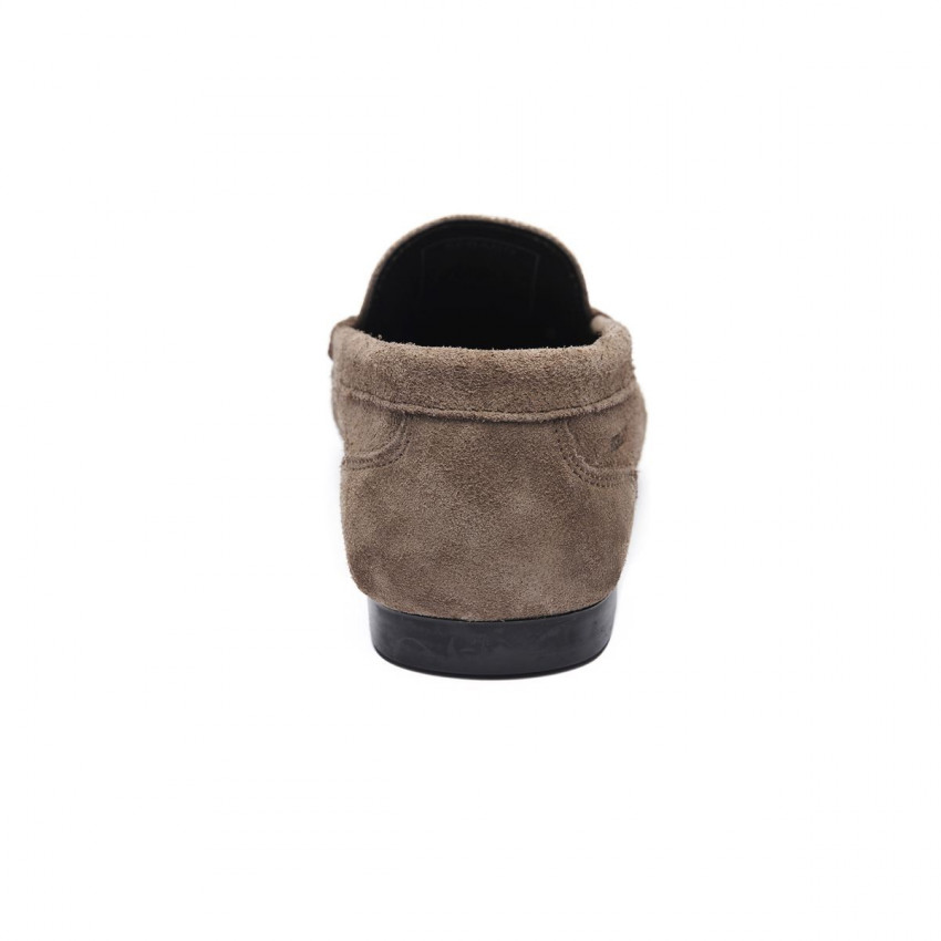 BYRON SUEDE Almond MOCASSIN-Mocassin pour homme en cuir suede
