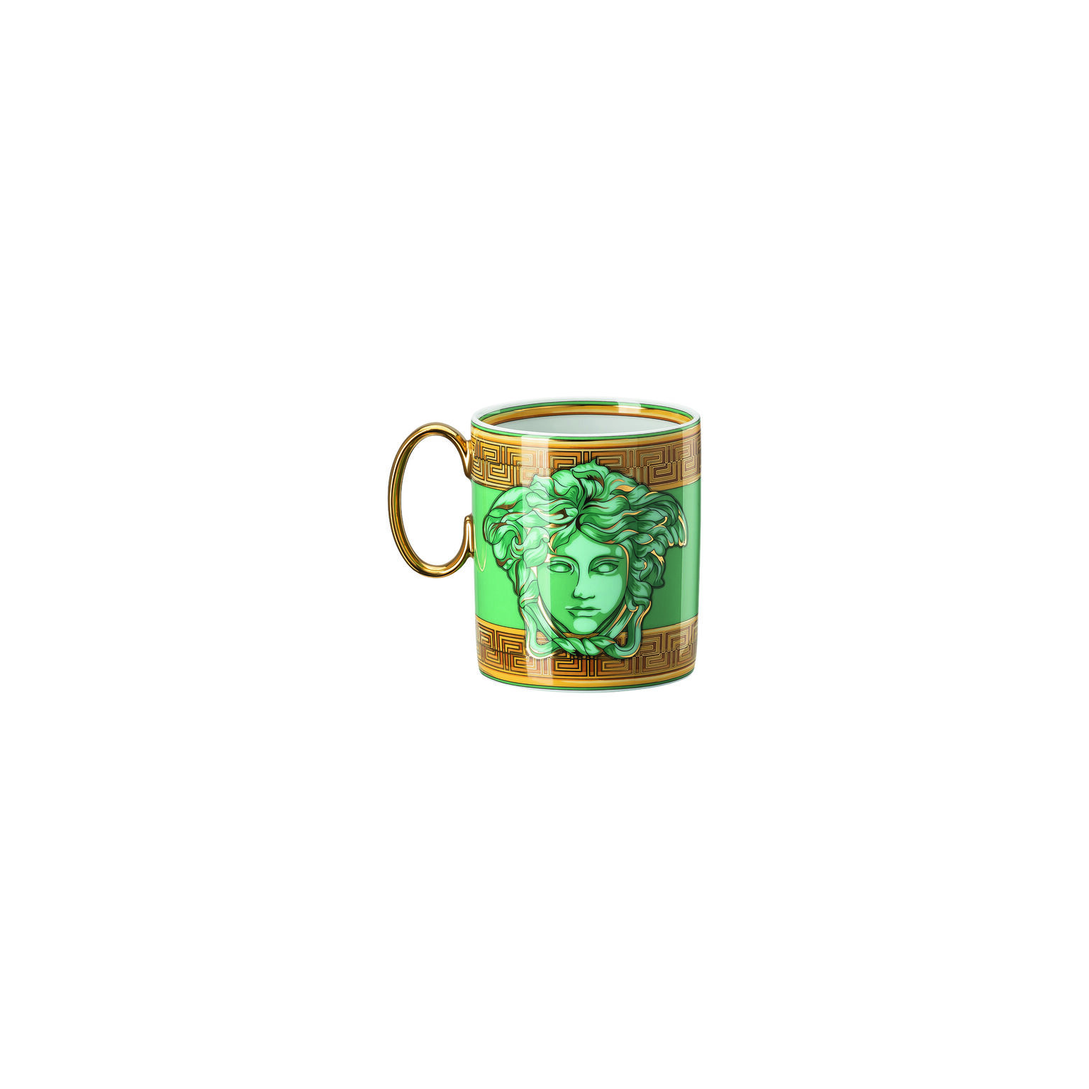 Medusa Amplified Green Coin Becher mit Henkel
