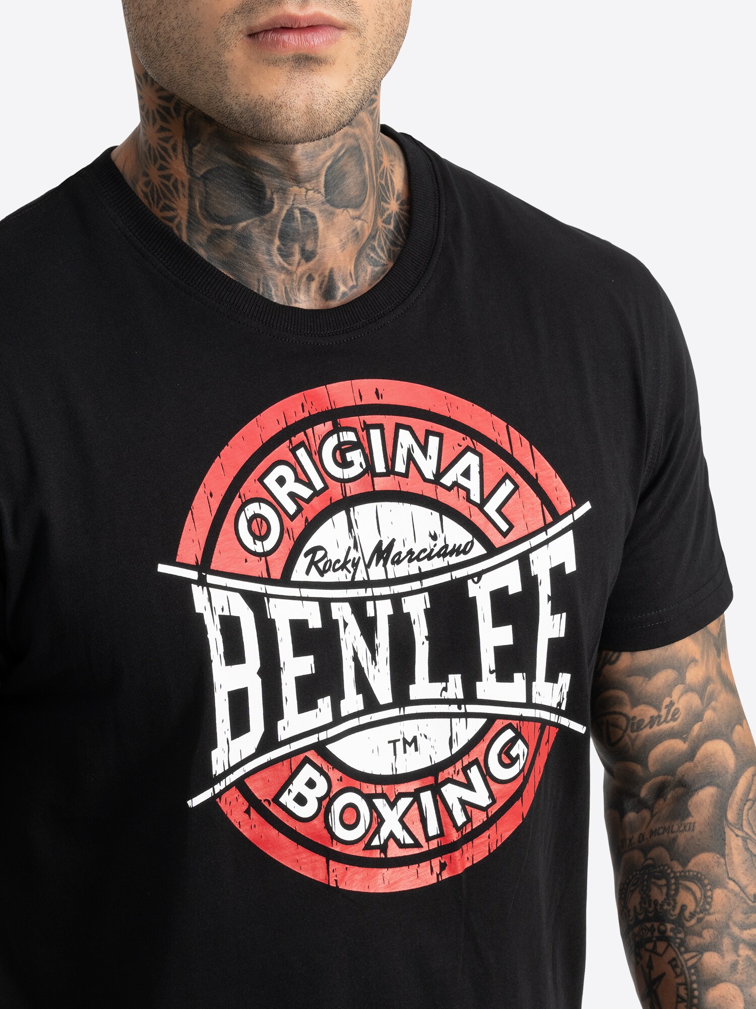 BENLEE Herren T-Shirt normale Passform BOXING LOGO