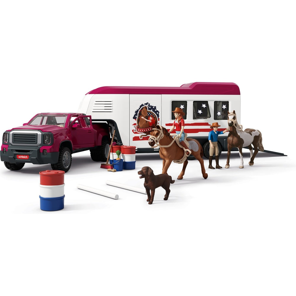 Køb Schleich Lakeside Lastbil Og Trailer