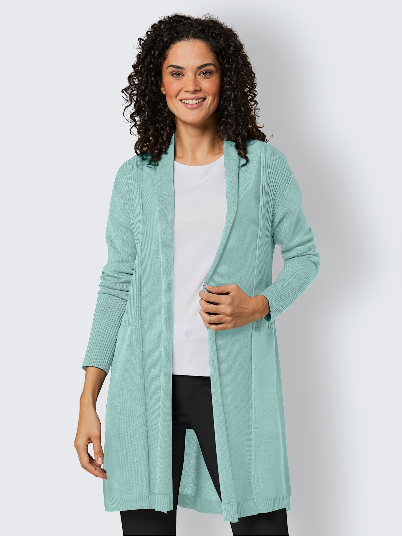 Veste en tricot soie et cachemire mélange soie-cachemire