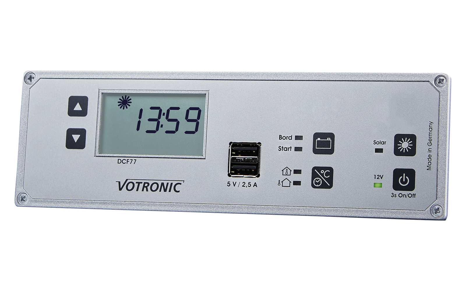 Votronic Power-Control VPC Jupiter 100 Multi-Panel-System mit Smart-Shunt und Masseband