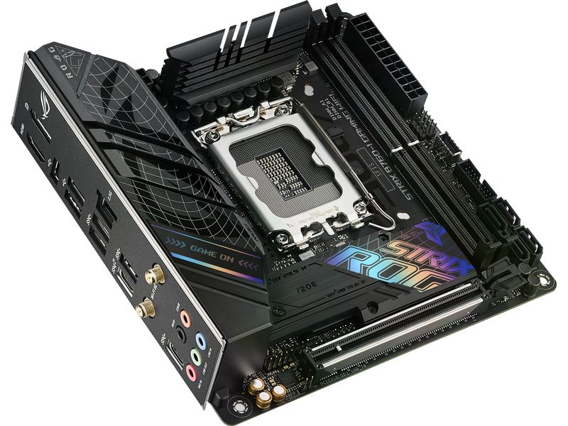 ASUS ROG Mainboard ROG STRIX B760-I GAMING WIFI Gaming Mini ITX-Motherboard mit WLAN und B760 Chipsatz