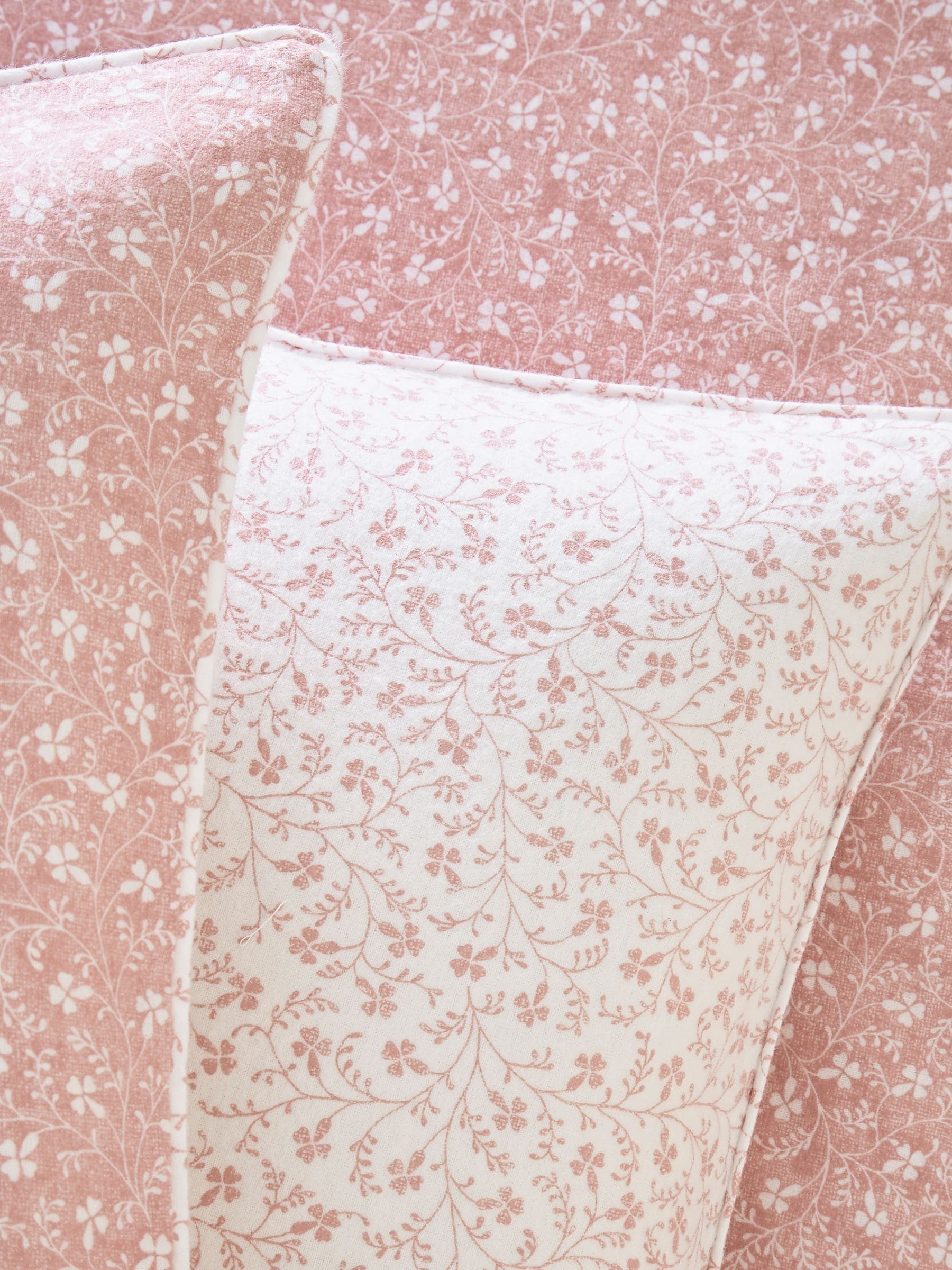 Laura Ashley Supersoft 100% Brushed Cotton Campion Duvet Cover and Pillowcase Set