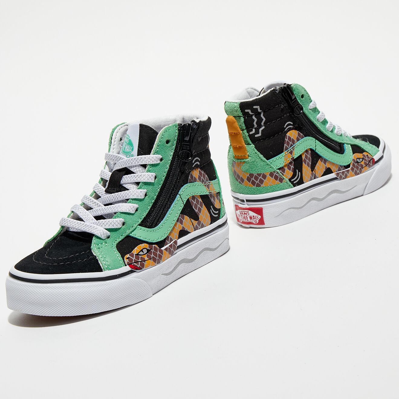 Vans Baskets SK8-Hi Reissue Side Zip S noir/vert