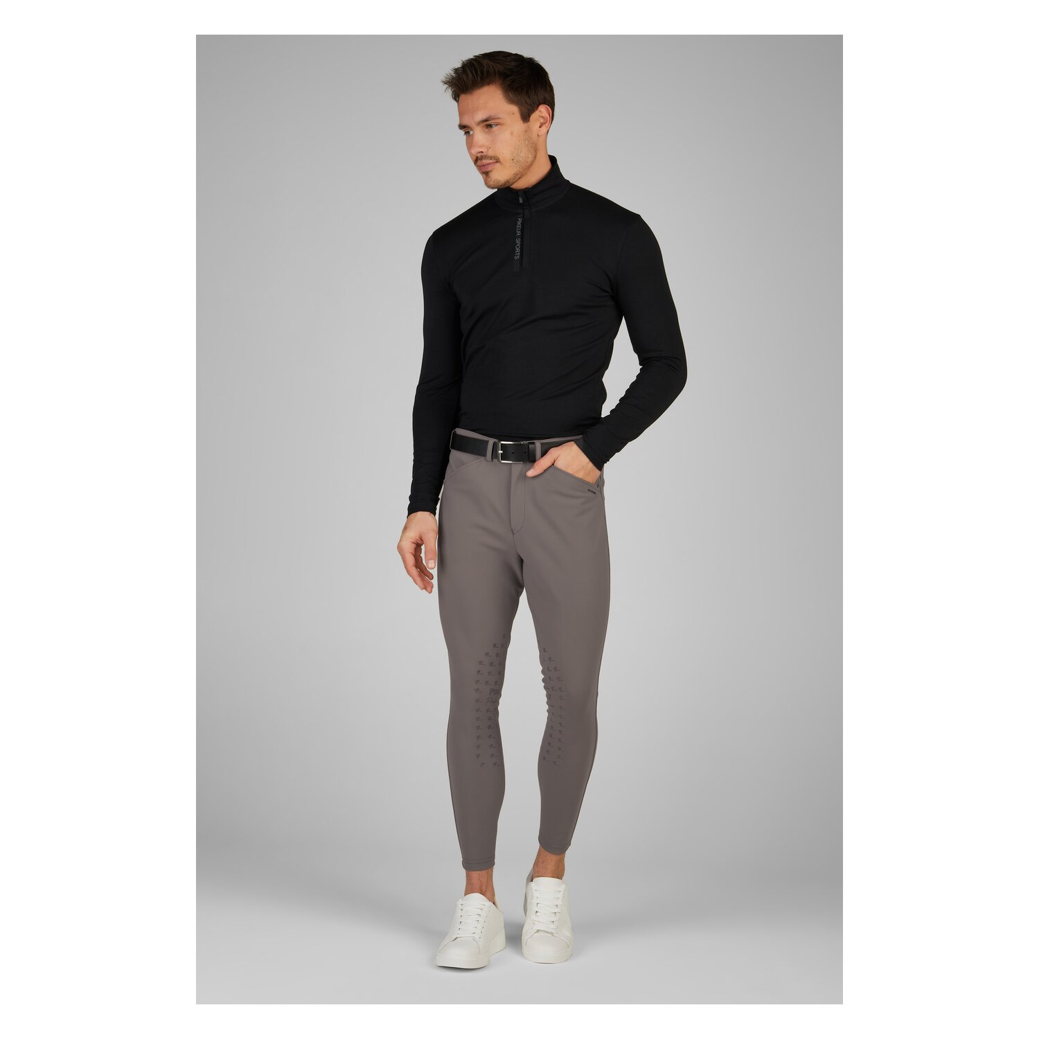 PIKEUR Sports Collection Kniebesatz-Reithose New Rodrigo - steel grey