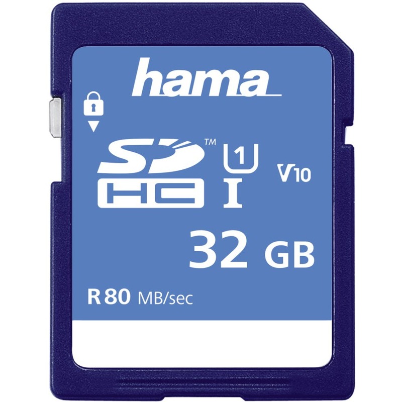 Hama Speicherkarte SDHC Class 10, 32 GB, 1 Stück
