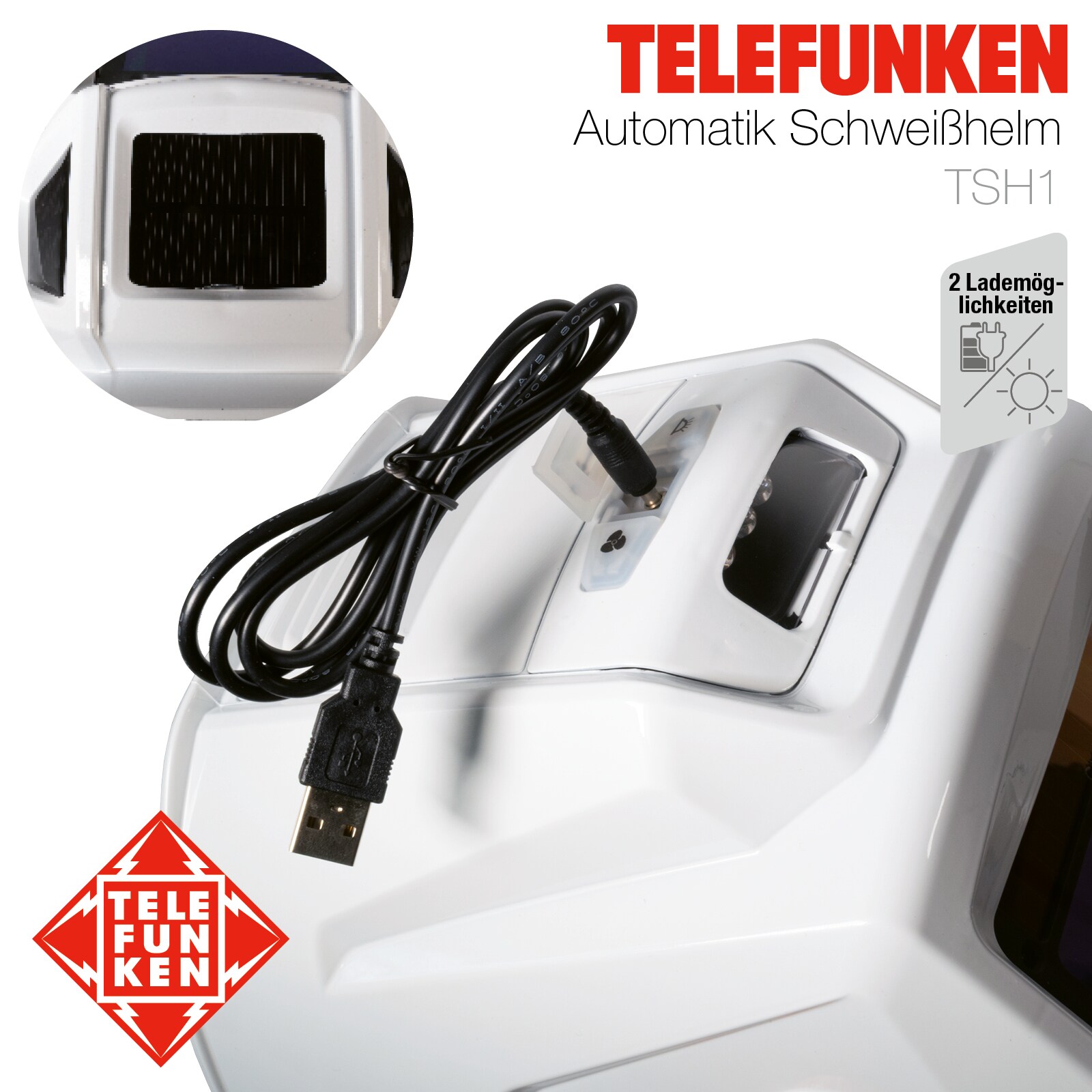 Telefunken Automatik Schweißhelm TSH1
