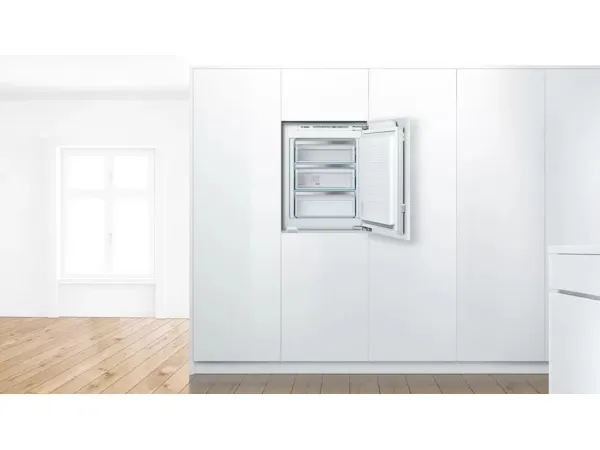 Bosch Serie | 6 GIV11AFE0 - Fryser - stående - til indbygning - bredde: 55.8 cm - dybde: 54.5 cm - højde: 71.2 cm - 72 liter - Klasse E