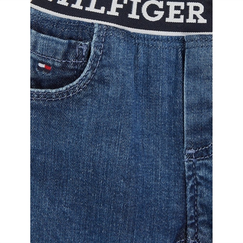 Baby Monotype Denim Bukser Denim Medium