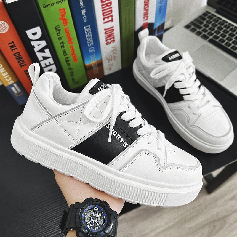 Tanzanite - Platform Paneel Sneakers