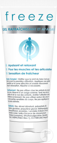 Paingone Freeze Gel Rafraîchissant Et Apaisant Tube 200ml