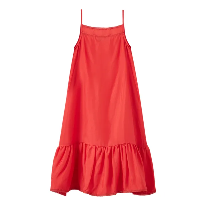 Caramel Robe en Soie Grape | Rouge