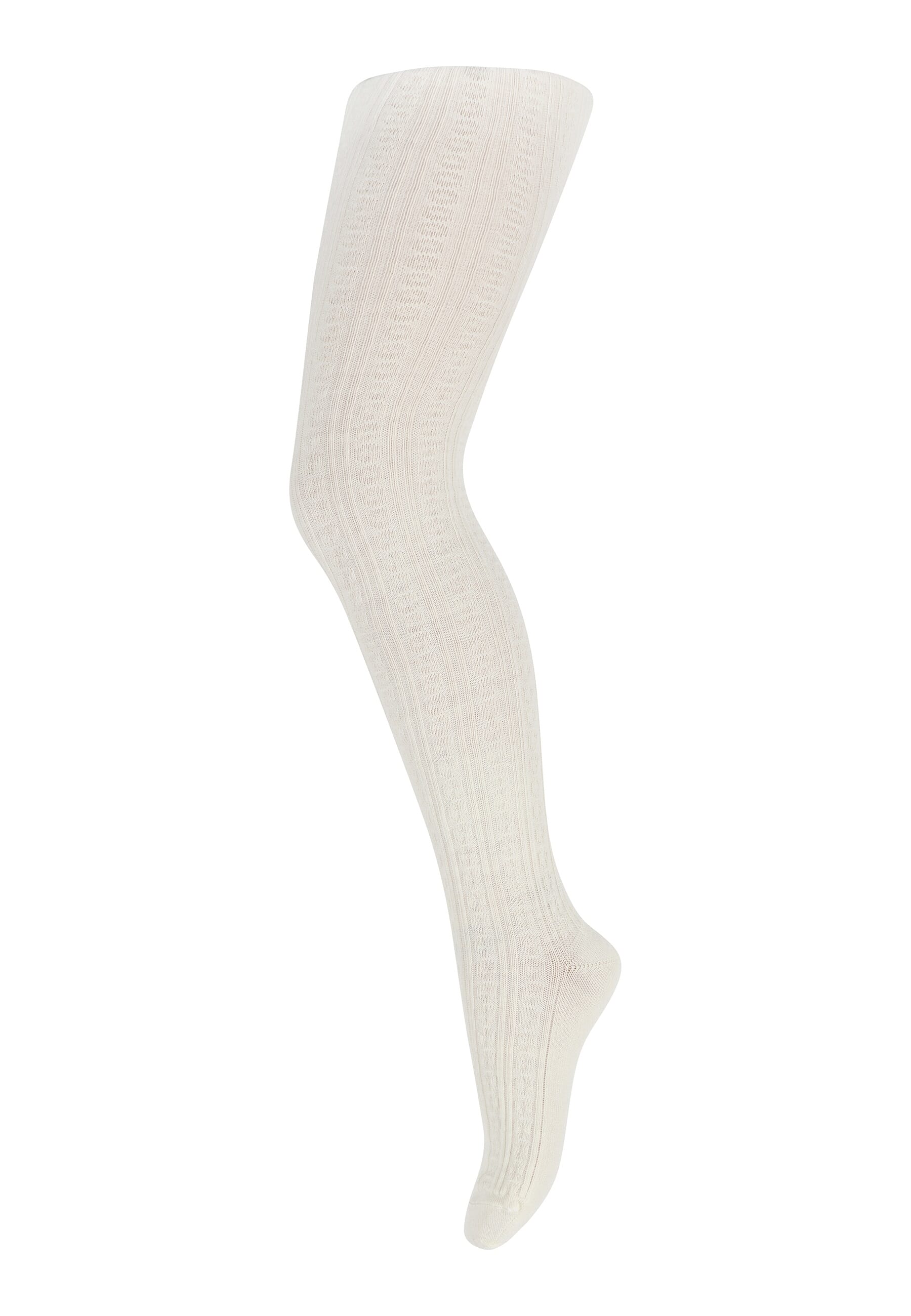 Juno Wool Tights snow white - MP - Rumpetroll