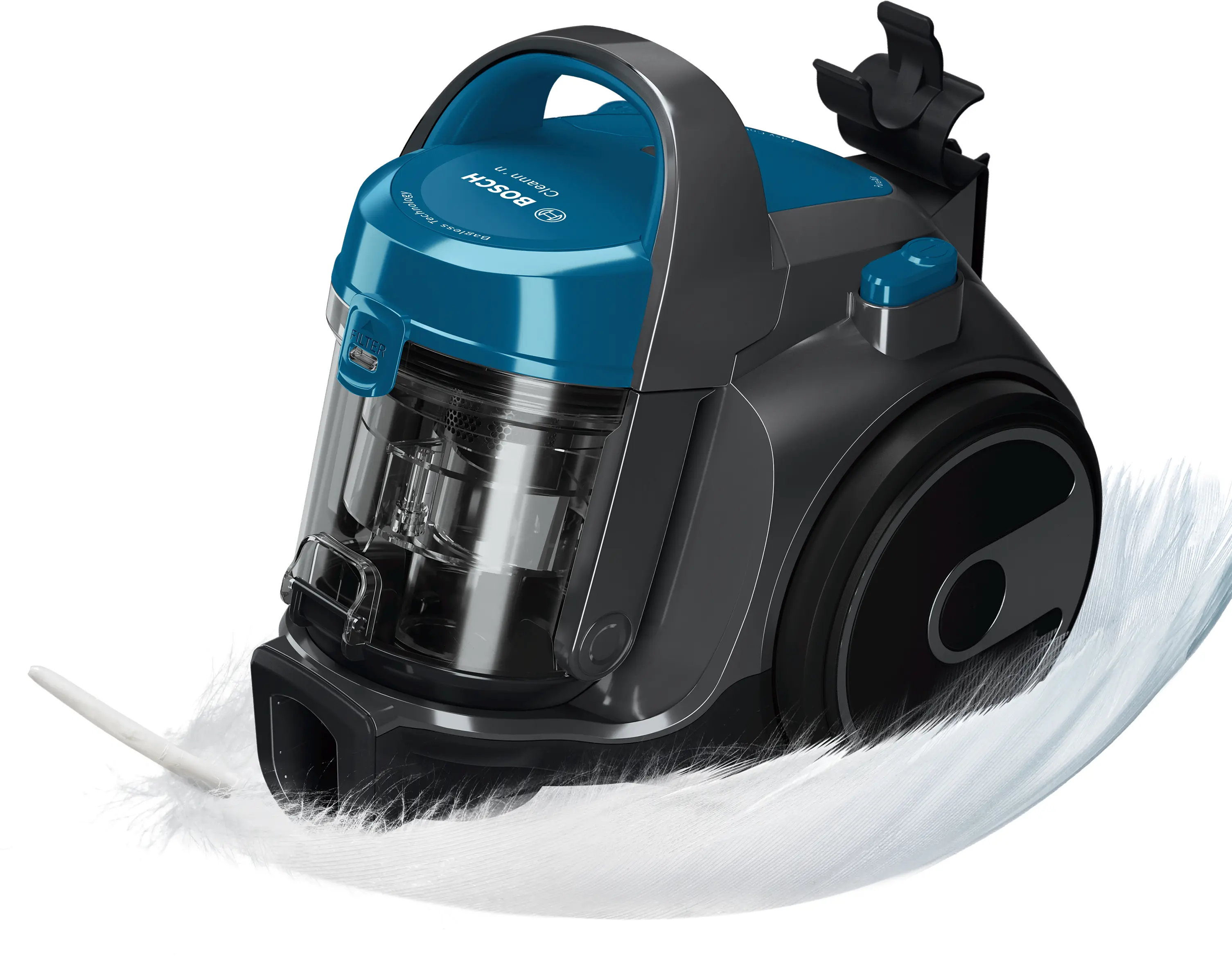 Serie 2 Stofzuiger zonder zak Blauw