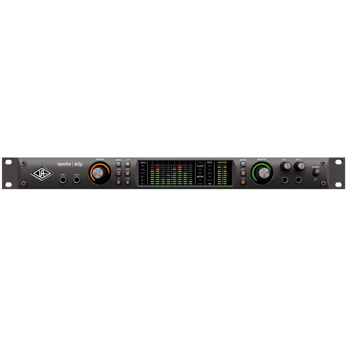 Universal Audio Apollo x8P Thunderbolt 3 audio-interface