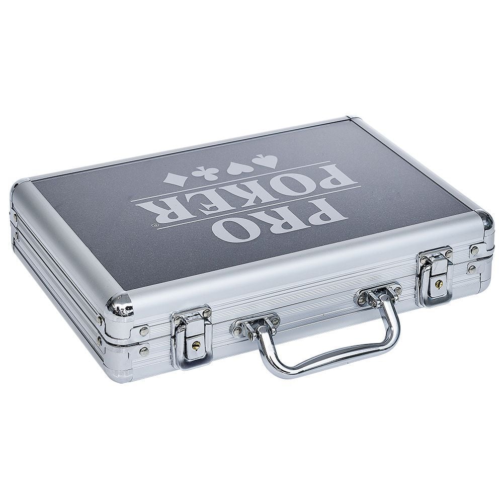 Mallette de poker en aluminium 200 jetons