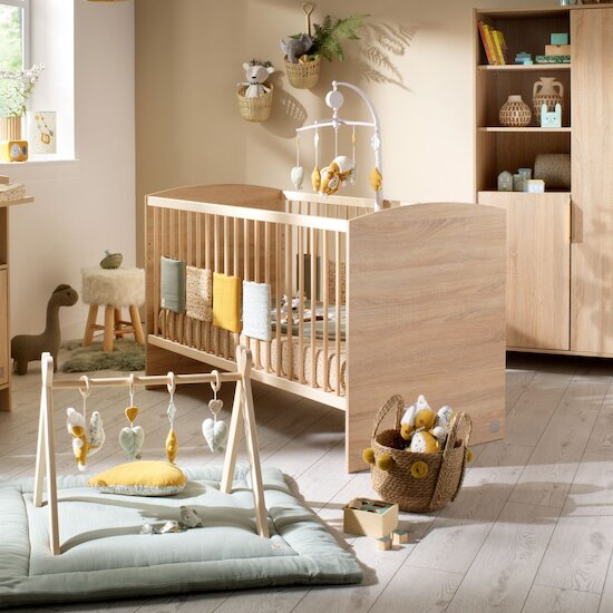 Azur Lit évolutif   Chêne doré        70 x 140 cm   de               Sauthon Baby's Sweet Home