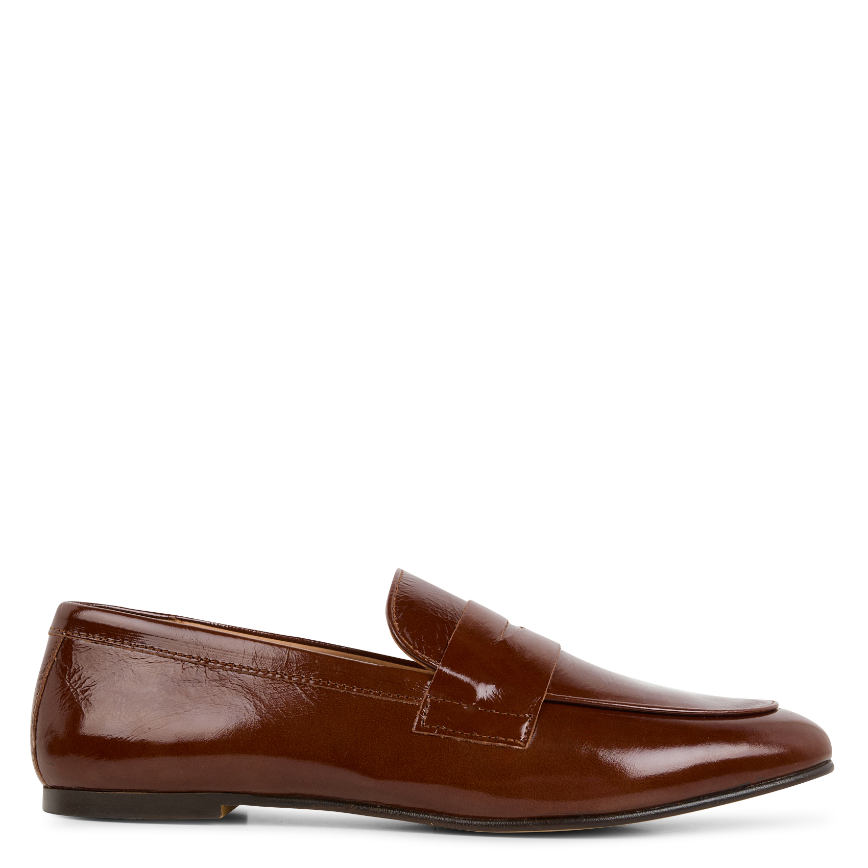CIRCE - Mocassins en cuir | Marron