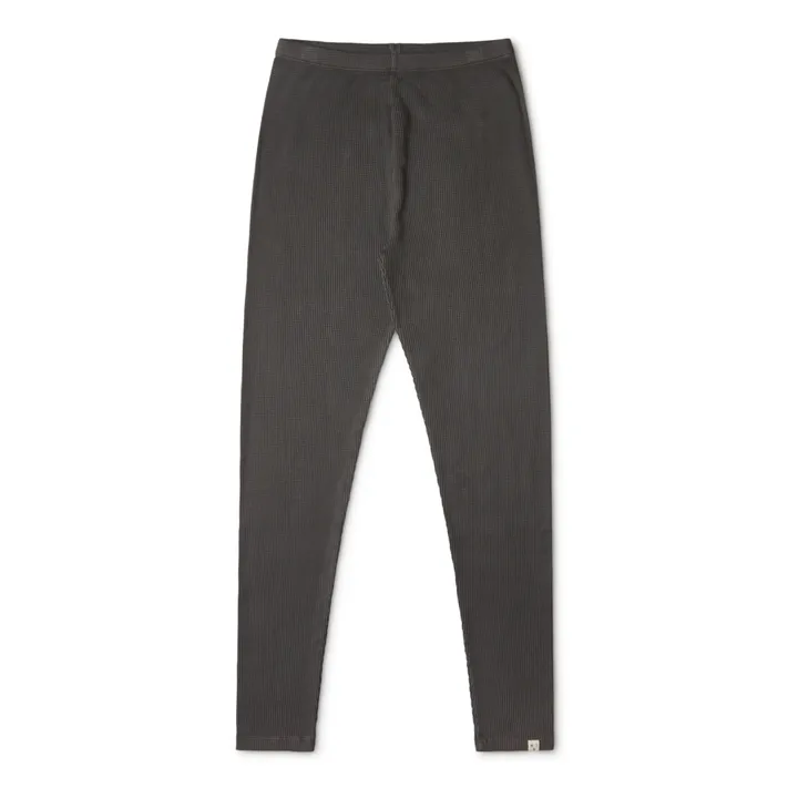 Matona Legging Côtelé Coton Bio - Collection Femme  | Gris anthracite