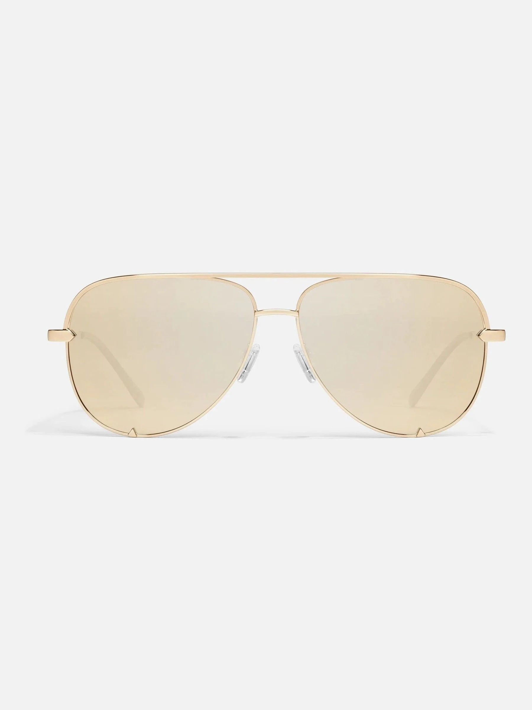 Goud - QUAY High Key Polarised Sunglasses