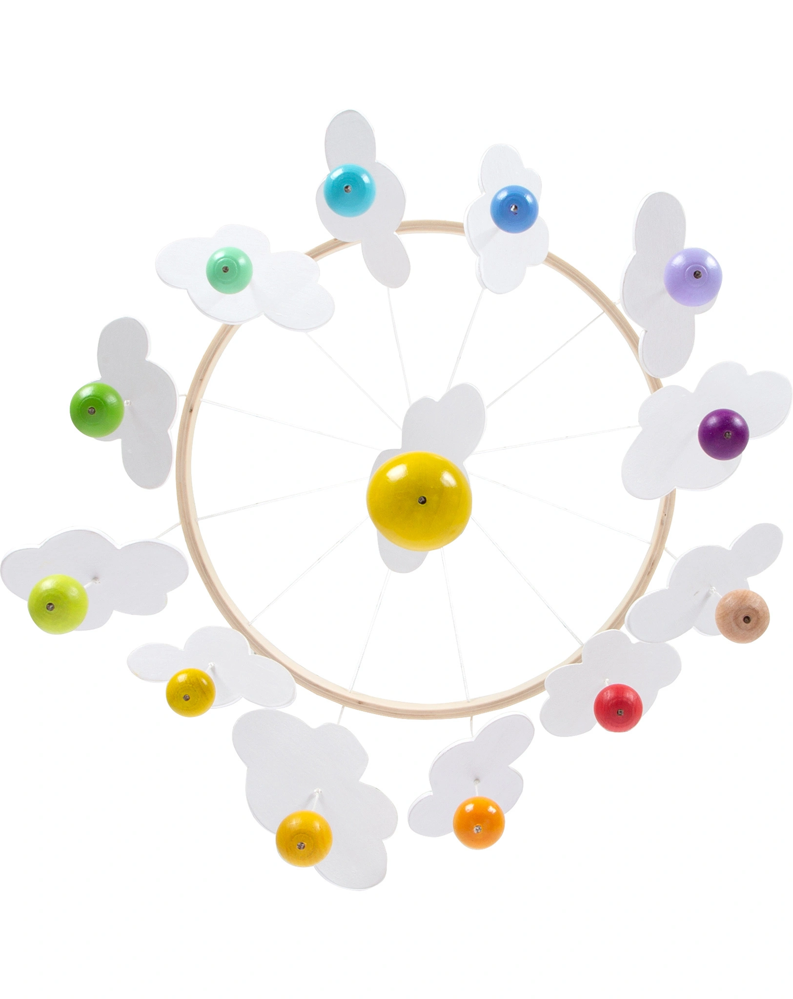 Mobile REGENBOGEN aus Holz