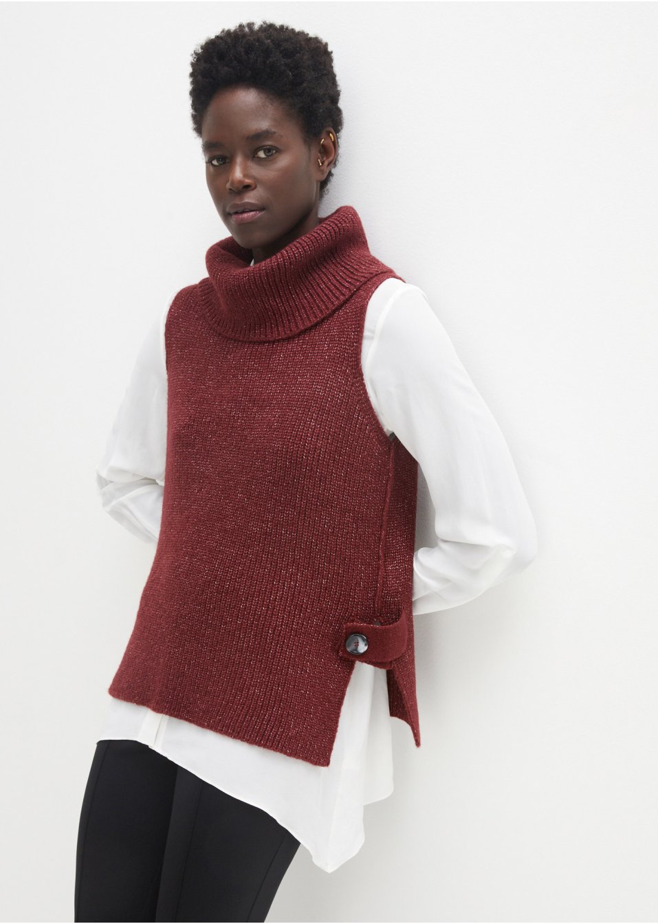 Pull sans manches