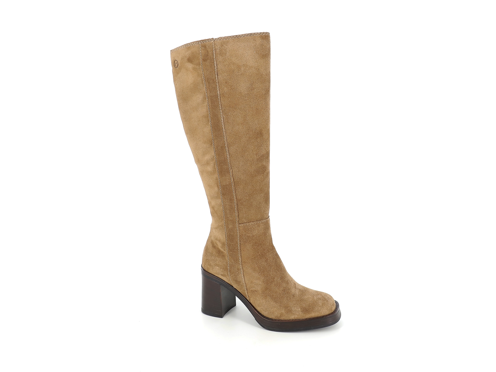 Tamaris-25549 Nubuck Velours Marron