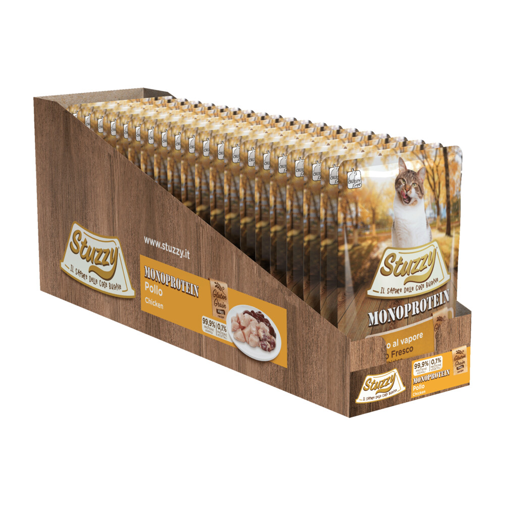 20x Stuzzy Kattenvoer Monoprotein Kip85 gr