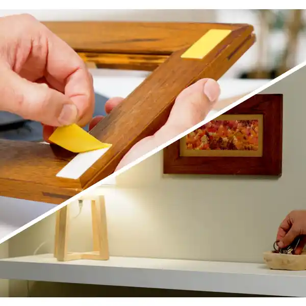 Klebe-Strips Kleben statt Bohren
