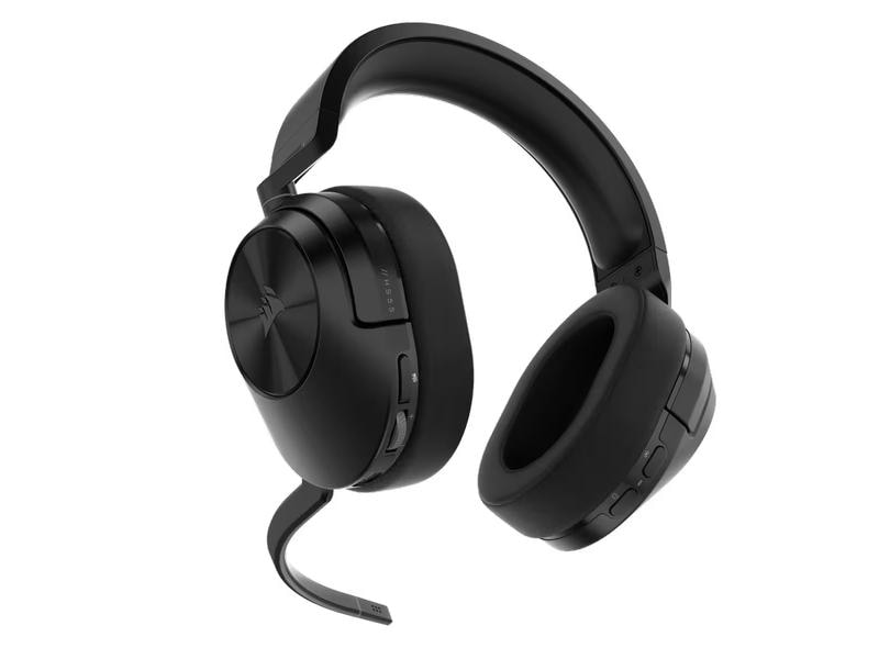 Corsair Headset HS55 Wireless Schwarz Kabellosses Gaming Headset mit Surround Sound