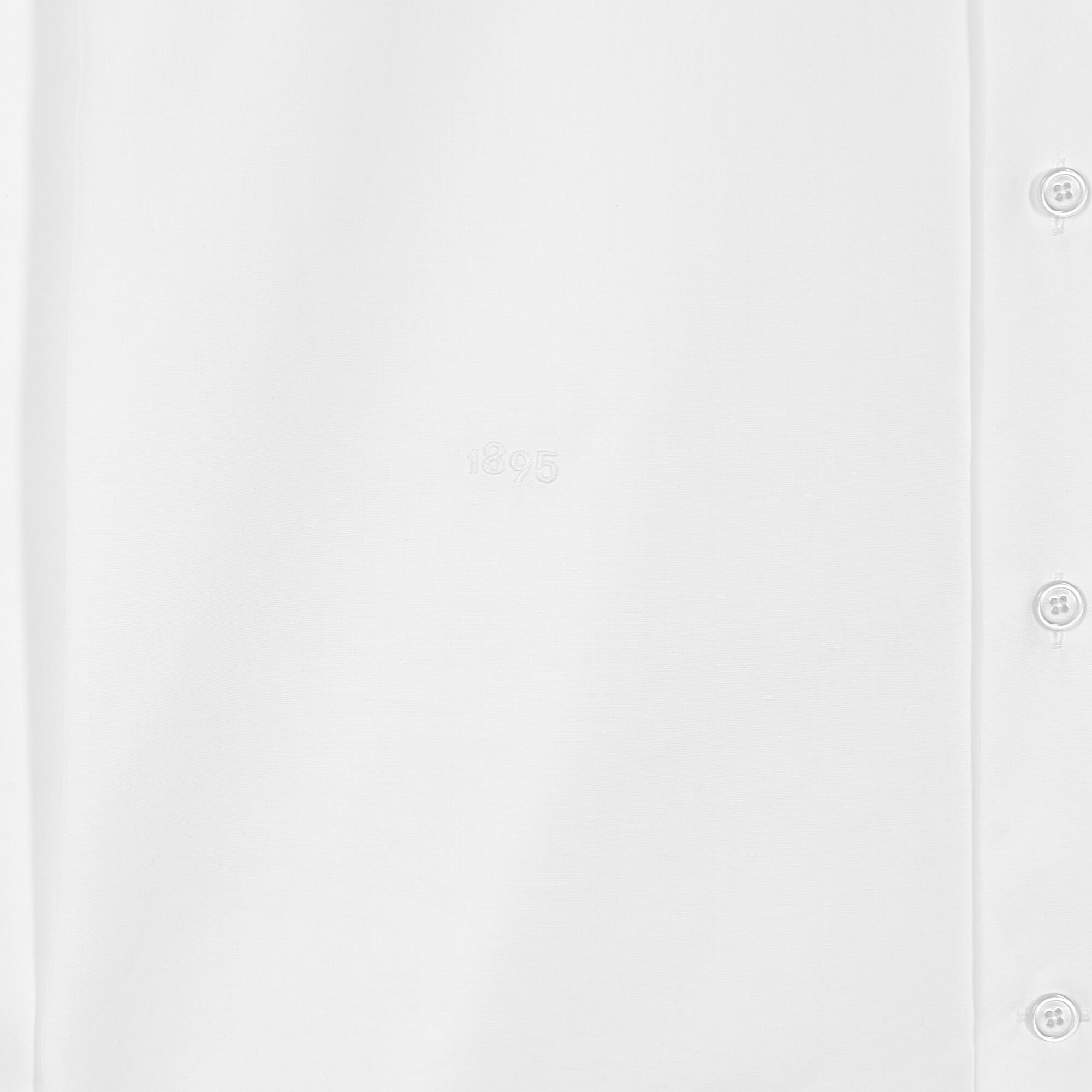 Chemise En Popeline Avec Poche Scritto Brodee
