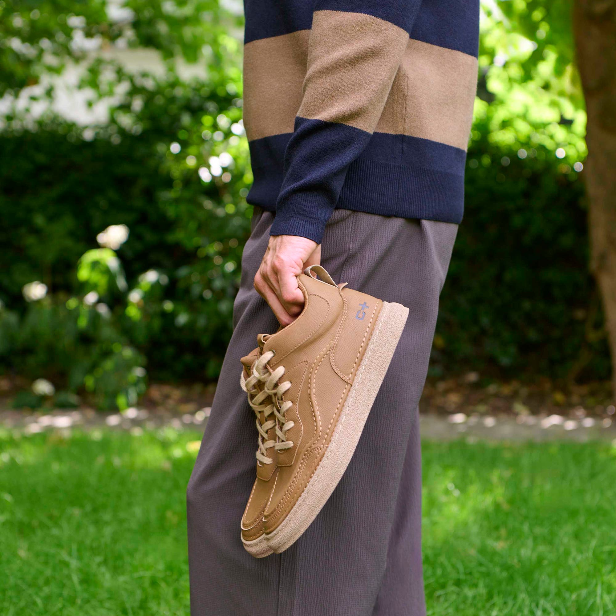 Baskets basses Homme beige
