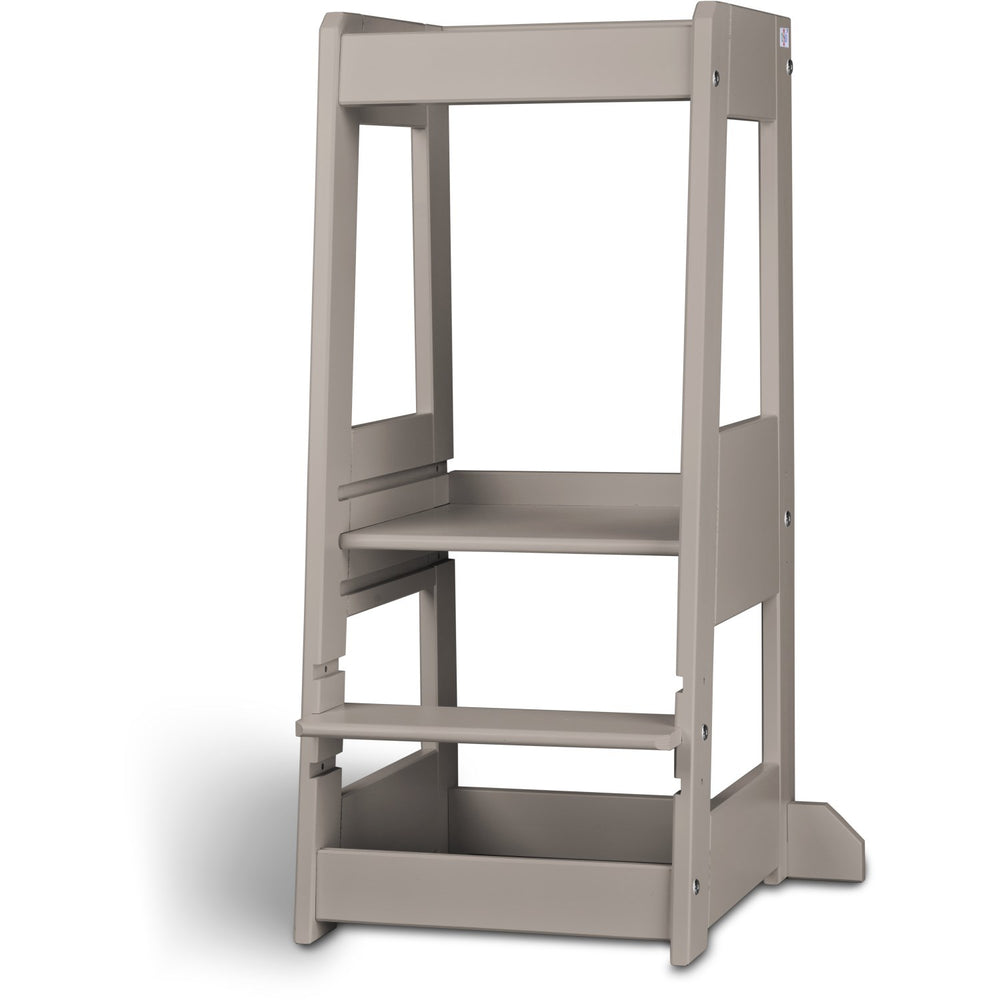 Køb tiSsi® Stormy Grey Laquer Felix Læringstårn Massiv Bøg