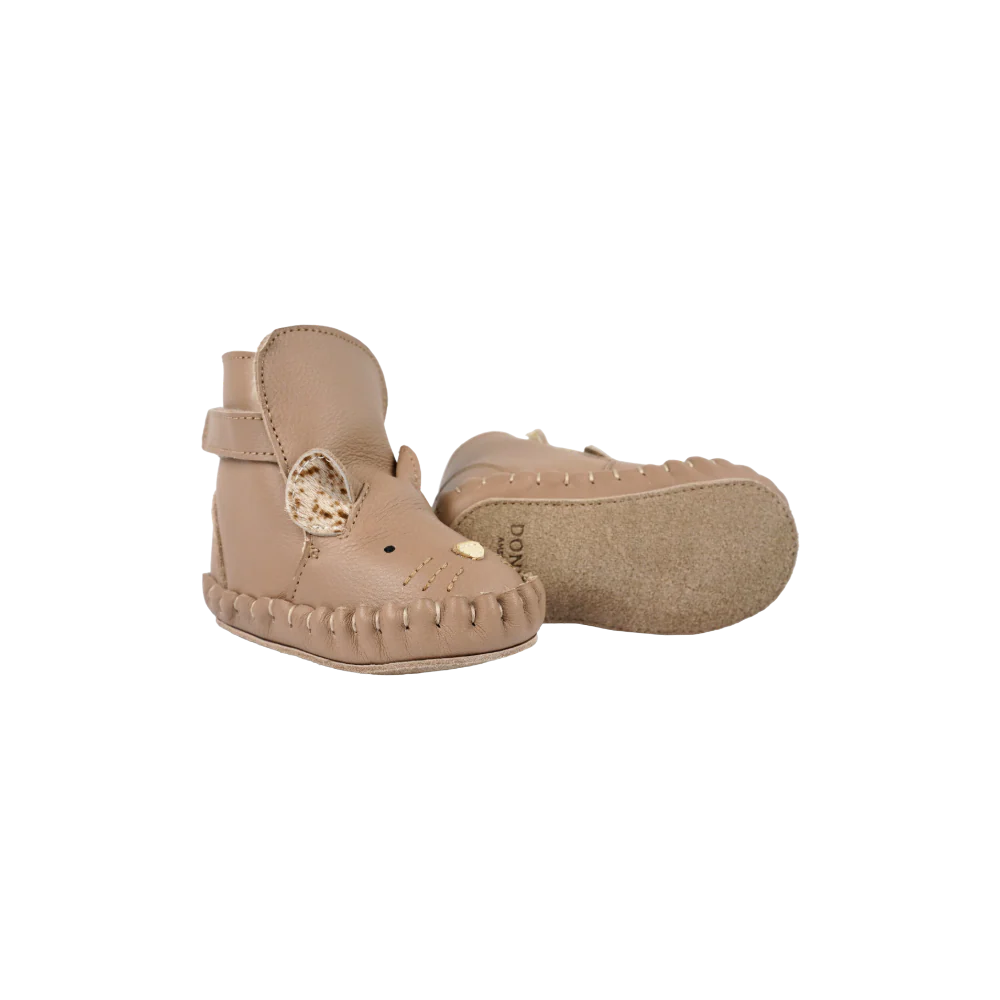 Kapi Exclusive Booties | Mouse | Praline Leather