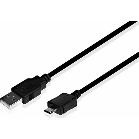 SBS lightning kabel 1 meter - sort