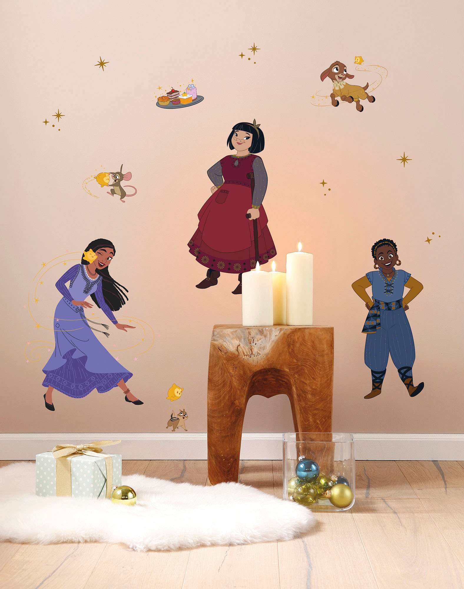 Komar Wandtattoo »Wish Dance - Grösse 50 x 70 cm« selbstklebend, Wandsticker, Kinderzimmer