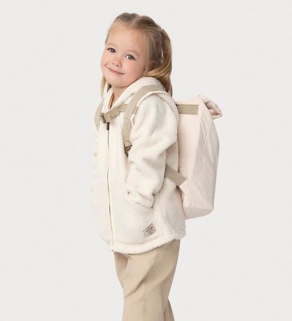 Mini A Ture Fleecejacke - Teddy - MatLiff - Angora Cream