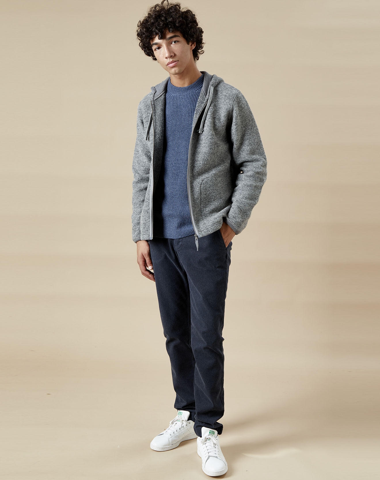 Hartford Pantalon Tobby dark marine