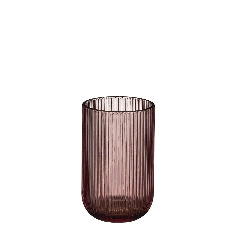 Mica Decorations Merlot Drinkglas - Set van 6 - 400 ml - Paars