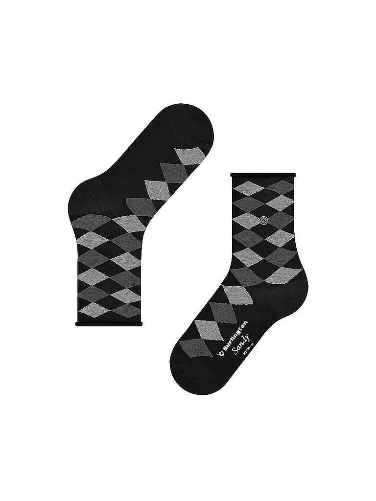 BURLINGTON Damen Socken SANDY 36-41 black schwarz