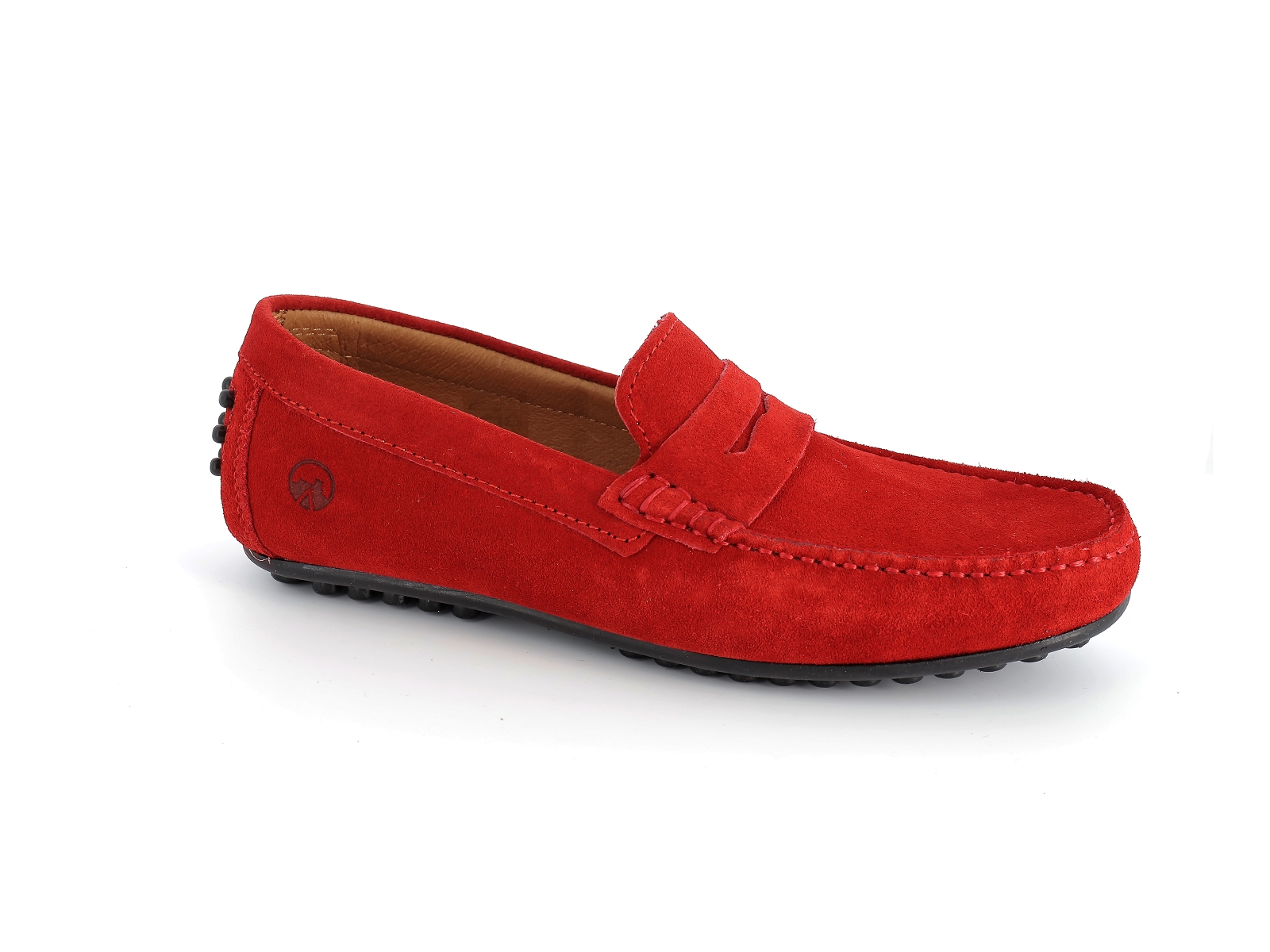 Les mocassins du sud-BAHAMA Daim Rouge