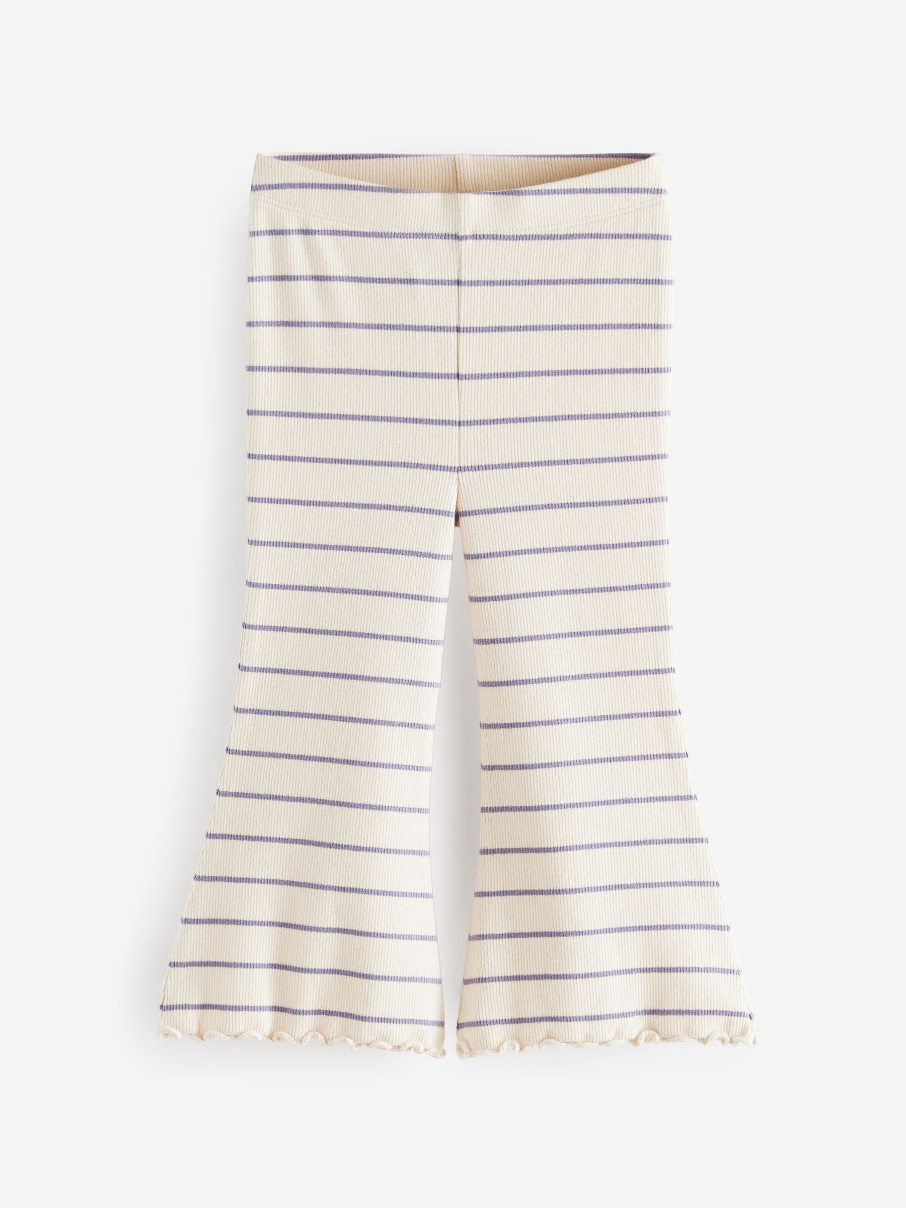 Core - Verpakking van 3 geribbelde flare leggings (3mnd -7jr)