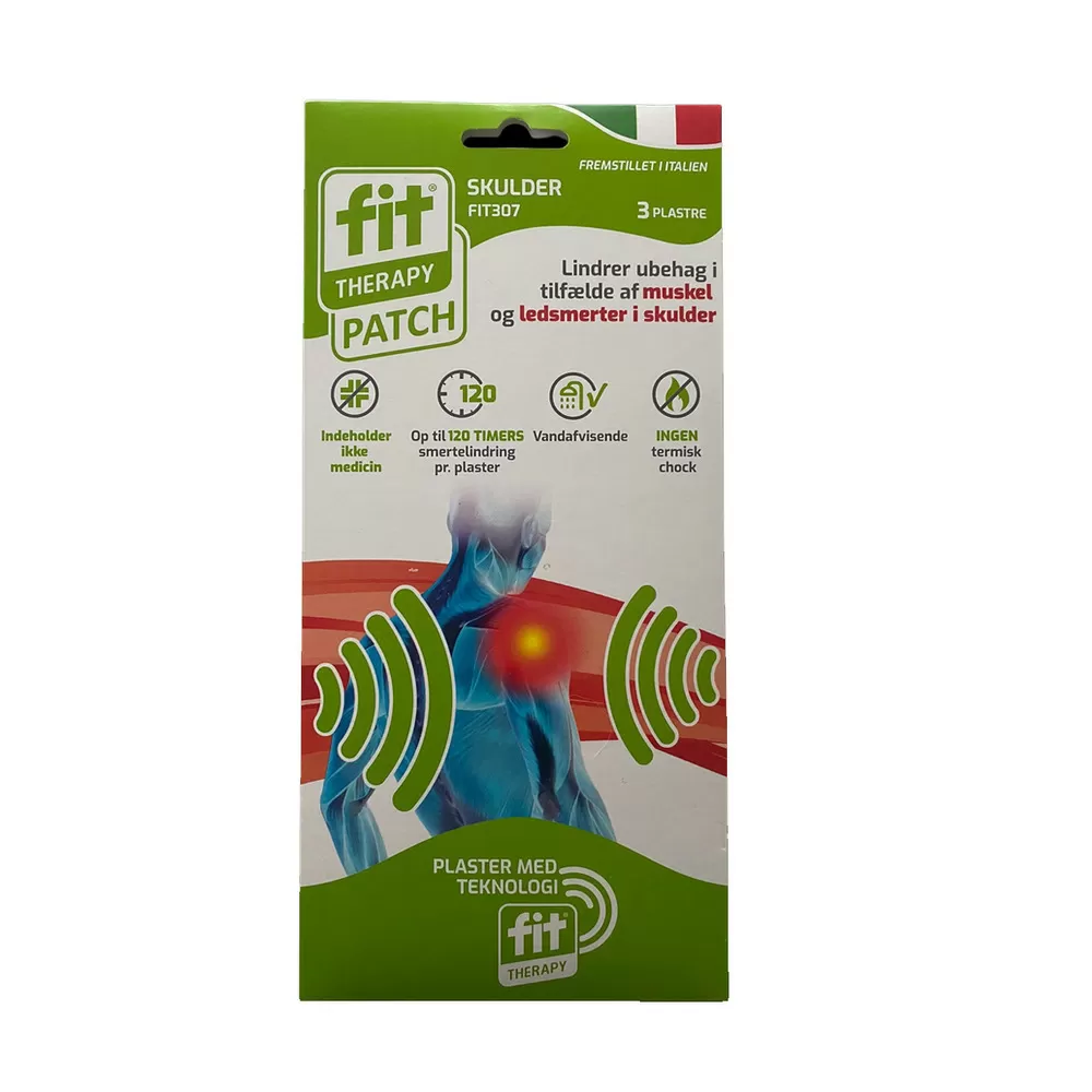 Fit Smerteplaster Skulder - 3 stk