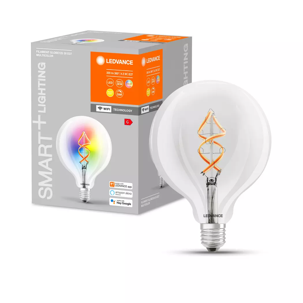 LED-Globeform E27/4,5 Watt/Energie G