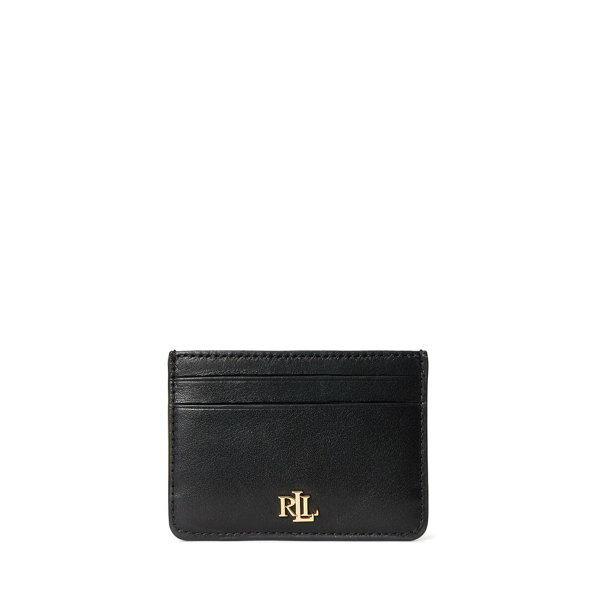 LAUREN RALPH LAUREN<br>Porta-cartões em couro