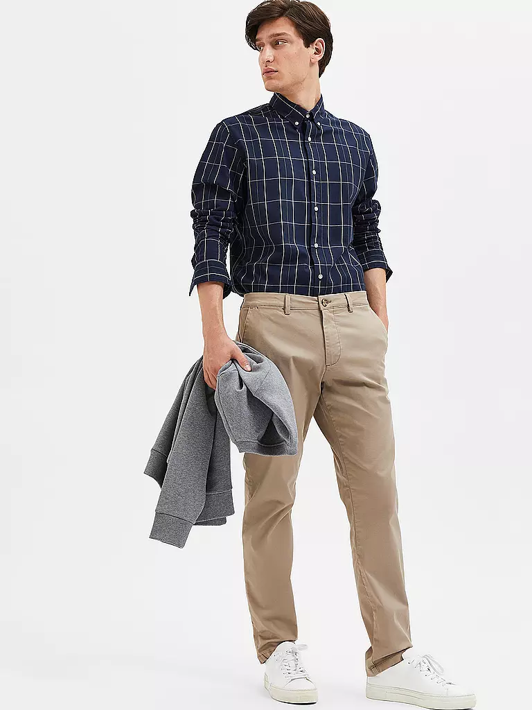 SELECTED Chino Slim Fit SLHSLIM beige