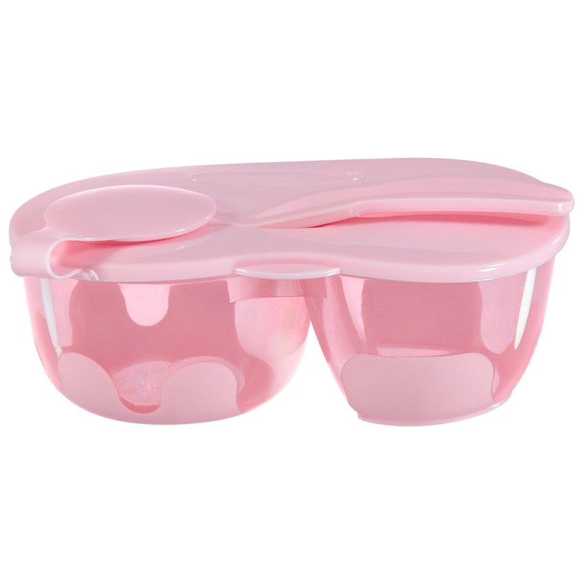 Set repas de promenade Mix'N'Match - Rose - Ecru